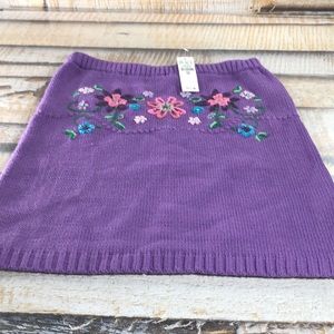 New Children’s Place Girls Size 14 knit skirt